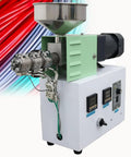 Desktop 3D Printer Filament Extruder Converts Plastic Waste Into Reliable Filament Supports ABS PLA PETG TPU With Tough Steel Screw, metal and plastic build for home DIY use.