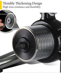 Real Deal 50 Ton Split Hydraulic Puller Sets That Will Kick Gear Off Bearings In No Time Flat Including Hand Pump Separate Hose For Toughest Spaces Professional Garage And Shop Maintenance Fix Tools For All Mechanics, threaded thimble close-up