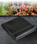 Heavy Duty Weed Barrier Landscape Fabric 3 Feet By 50 Feet Ground Cover Mat For Easy Weed Control, Woven Geotextile Underlayment