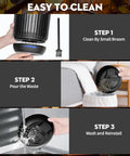 Cleaning steps for Powerful Indoor Outdoor Bug Zapper With 20W UV Light Mosquito Traps And 4200V Grid