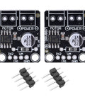 3.6A DC PWM Motor Driver Module With H Bridge for Small Machines, showing front view with dual guard pin headers and components.