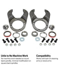 Front Disc Brake Conversion Kit For 1937 1948 Ford Cars And 1937 1947 Ford Pickups With Spindle 11 Inch Rotors GM Style Calipers