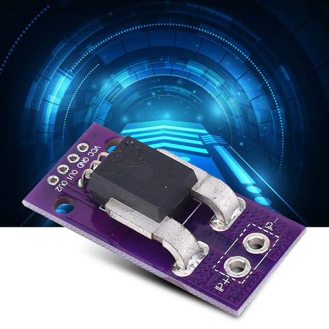 Kickass 50A High Side Hall Effect Current Sensor Module With Dead Straight Accuracy And Low Noise Isolation, close-up view.