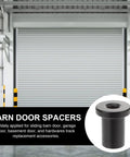Heavy Duty Barn Door Track Spacers Set Of 5 Beefy Wall Mount Supports For Sliding Barn Doors Strong Connectors To Secure Tracks To Walls