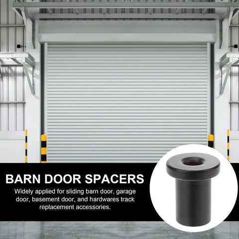 Heavy Duty Barn Door Track Spacers Set Of 5 Beefy Wall Mount Supports For Sliding Barn Doors Strong Connectors To Secure Tracks To Walls
