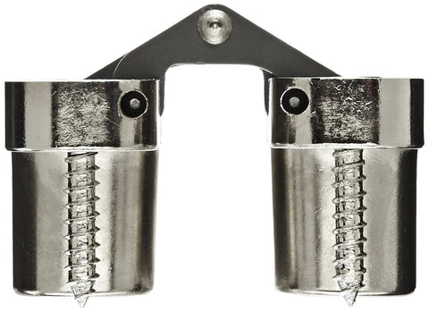 Invisible Hinge Model 216 For Doors 1.375 To 1.75 Inches Thick, Sleek 180 Degree Swing, Fire Rated 20 Minutes, Fully Mortised Concealed Hinge With Non Removable Pin, Zinc Satin Nickel Exterior Finish, Model 216US15 By SOSS