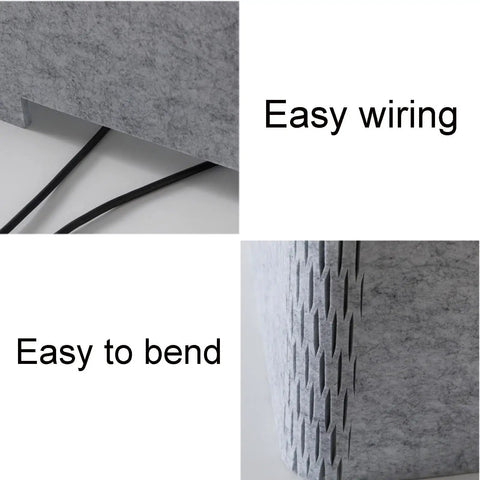 Close-up of Portable Soundproof Booth With Acoustic Foam Panels showcasing easy wiring and flexible design.