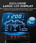 Beast 5 In 1 DC TIG Welder with Pulse HF Lift Spot modes, LED digital display showing settings and controls