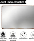 Metal Tin Sign 12 by 8 Inches Must Wear Personal Protective Equipment At All Times PPE Required for Workplace Safety Wall Decor