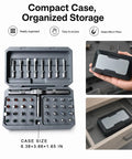 42 In 1 Magnetic Ratcheting Screwdriver Set With T Handle Multi Bit Repair Tool Kit In Compact Case for Electronics Computers