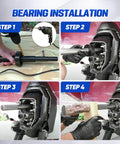 Drop Dead Simple Gimbal Bearing Puller And Installer Jig For Alpha Alpha One Mr Bravo Omc Cobra Volvo Sterndrives installation steps.
