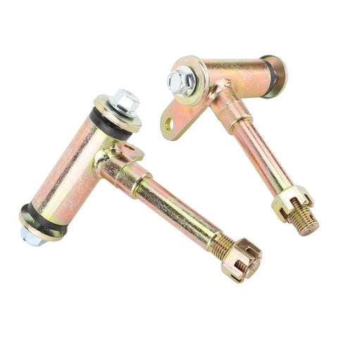 One Pair Universal Front Steering Knuckle For ATVs Go Karts And Quad Bikes, Beefed Up Heavy Duty Metal Spindle Accessory Replacement