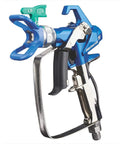 Job Site Ready Airless Paint Spray Gun Featuring No Sweat Adjustments And RAC X Quick Swap Switch Tip for ergonomic control and precision.