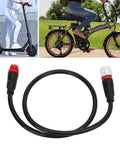 Electric Bike Motor Extension Cable 11 Pin Reliable Connection for Extended Range Conversion Accessories, coiled view