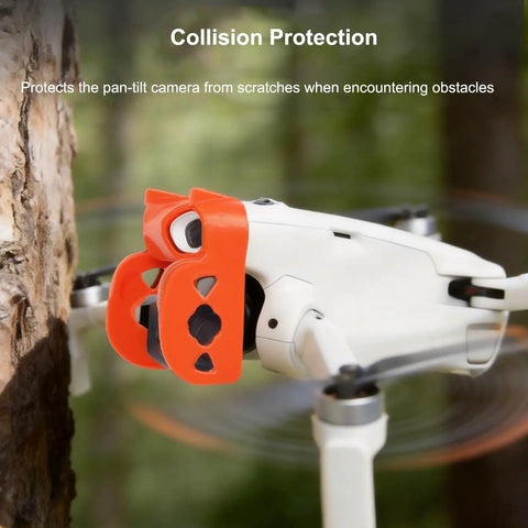 Anti Collision Gimbal Bumper Guard For Lito X1 And Lito 1 Drones Gimbal Camera Protective Cover on drone in forest