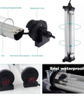Beefy LED Work Light 12W 24V IP66 Waterproof Explosion Proof Lamp for CNC machines with clear anti-cracking tube and 56 LEDs
