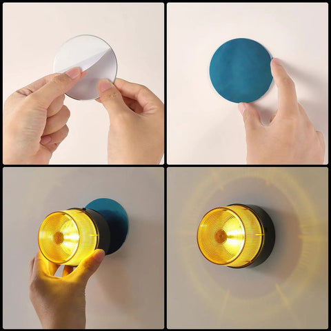 Rock Solid Amber Led Strobe Beacon With Usb Rechargeable Power And Heavy Duty Magnetic Mount For Cars Trucks And Emergency Vehicles Offering Twin Rotation And Flash Settings So You Can Lock In Highway Visibility And Stay Secure When Breakdowns Pop Up
