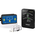 Wireless RV Leveling System for Campers With Real Time Lag Free Readings From Driver Seat 150 Ft Range Dedicated Display No App Needed Easy Magnetic Mount Setup Stay Level on Every Trip. wireless display and transmitter for RV leveling