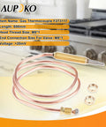 High Quality 24 Inches Long Gas Fireplace Thermocouple With M8x1 Nut And Head Tip for BBQ Grill Fire Pit Patio Heater