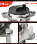 Rear Wheel Bearing And Hub Assembly For Five Lug Nissan Sentra 2020 2021 2022 2023 2024 Replacement Premium Quality Axle Hub Unit