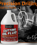 Multipurpose Metal Cutting Fluid For Drilling, Tapping, And Milling, Dope Cutting Oil For Stainless Steel, Titanium, And All Metals, Made In USA, 1 Gallon