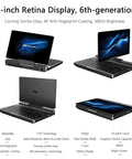 Badass 7 Inch FHD Touchscreen Mini Laptop PC Featuring Intel Core I3 N300 Eight Core Processor With 16GB RAM And 512GB SSD Drive Plus Fast WiFi 6 Hotspot For Daily Grind, showing 7-inch Retina Display and compact design.