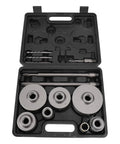 Keenso Heavy Duty Concrete Hole Saw Kit 30 To 100 Mm Premium Tungsten Steel Drill Bit Set For HVAC Installation That Last A Lifetime And Cuts Like A Dream Without Breaking The Bank, in case