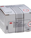 Box of Hookit Finishing Film Abrasive Disc 260L P1500, 5-Inch, 100 Discs Per Carton for Auto Body Sanding.