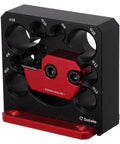Premium Adjustable Dowel Maker Jig 8-Hole Aluminum Alloy showcasing precision drill holes for custom wood spindles.