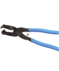 Hand Held Duct Finger Cutting Tool For Wide Slotted Wiring Ducts Beefy Steel Build With Spring Open Handles Easy One Hand Operation