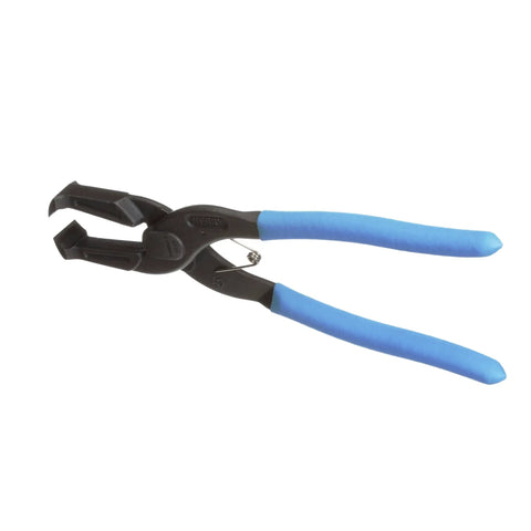 Hand Held Duct Finger Cutting Tool For Wide Slotted Wiring Ducts Beefy Steel Build With Spring Open Handles Easy One Hand Operation
