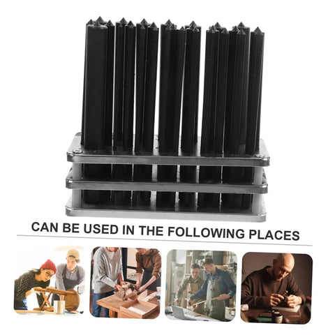 Premium Cylindrical Punch Set With Base Non Slip Positioning For Mechanical Repair And Maintenance Durable Steel Construction
