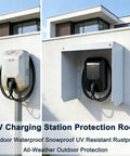 Rugged EV Charger Cover With Magnetic Flip Door For Super Fast Access Beats The Elements On Outdoor Wall Stations, heavy-duty weatherproof design.