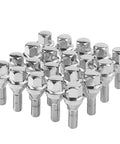 Wheel Lug Bolts M12x1.25 20 Pcs Set For Jeep Dodge Chrysler Ram Vehicles including shiny steel bolts arranged