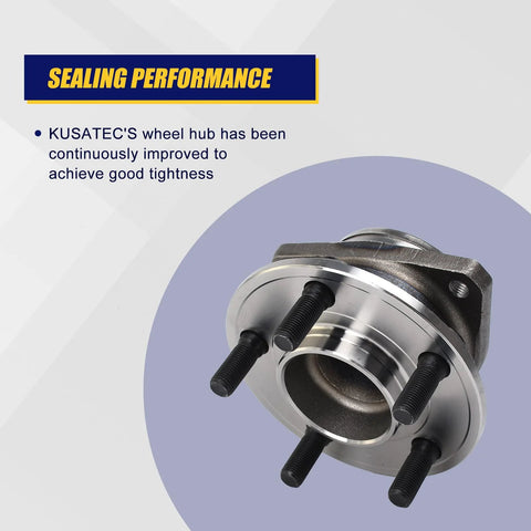 Front Wheel Bearing And Hub Assembly For Chrysler 300 And Dodge Challenger 2012 2020 With 5 Lug Bolts And ABS Replacement Part Plug And Play Ready OEM Grade Quality Durable Construction For Smooth Ride And Easy Install