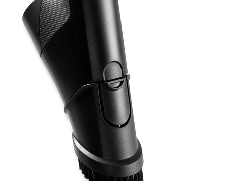 Close-up of Replacement Vacuum Handle For CX1 Non Electric Hose Fits CX Pure Suction And Turbo Models Black Easy Install Grip