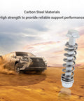 Beef Up Your Exhaust With M10x1.25 Bolts And Nuts Kit 75mm Length alongside a car in desert backdrop