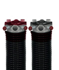 Heavy Duty Garage Door Torsion Springs 234x1.75x29 Inch Left And Right Hand Wound Replacement Pair, top view