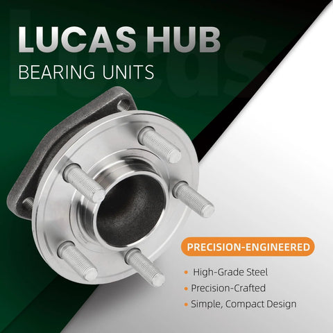 Front Wheel Hub Bearing Assembly For 2012 To 2020 Dodge Challenger Charger And Chrysler 300 5 Lug With ABS steel hub