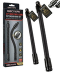 360 Degree Flex Rod For Impact Tools One Half Inch Flexible Drill Bit Shaft Socket Extension Bendable Spindle Adapter