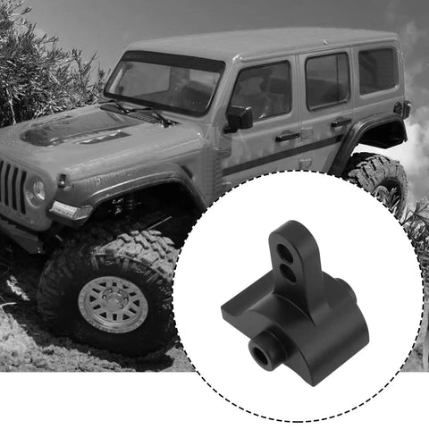 Rear Upper Link Riser For Axial SCX10 III AR45P Shafts One Tenth Scale RC Crawler LCG Chassis, black aluminum DIY part