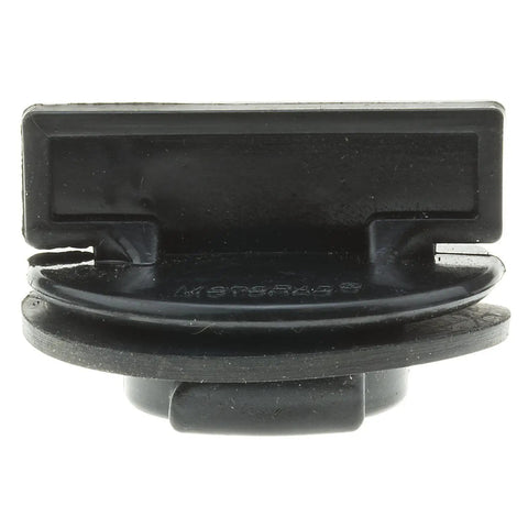 Front view of black Oil Filler Cap With Leak Proof Seal For Jeep Wrangler CJ7 CJ5 CJ8 Scrambler Cherokee Wagoneer J10 DJ5 Comanche Eagle 80 81 82 83 84 85 86 87 88 89 90 Vehicle Specific Fit And OEM Approved Quality