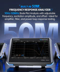 4-in-1 On-The-Go Handheld Oscilloscope With 350 MHz Bandwidth, 1 GSa/s, 2-Channel, featuring digital phosphor display