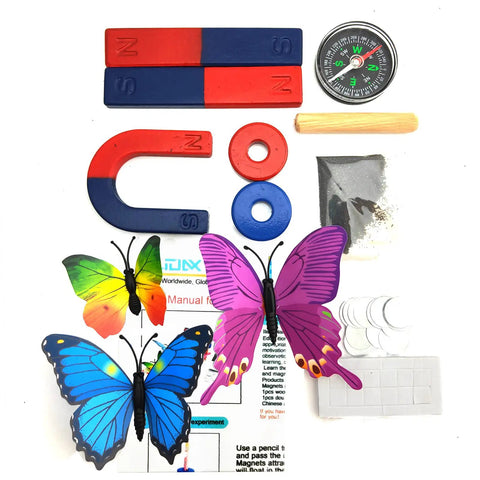 Educational Magnetic Kit For STEM Experiments With Bar Ring Horseshoe And Compass Magnets High Quality Ceramic Ferrite Magnets
