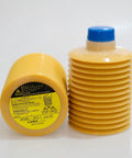 MY2-7 Cartridge Grease 700cc for Sumitomo Injection Molding Machines, yellow cartridge with blue cap, front label view.