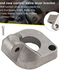 Heavy Duty Energy Hydraulic Log Splitter Valve Lever Mounting Bracket Replacement For OEM 0C000908 with screws