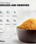 Resin Media Replacement For Water Softeners 0.25 CuFt No Brainer Universal Compatibility Ion Exchange Cation Resin in a bowl