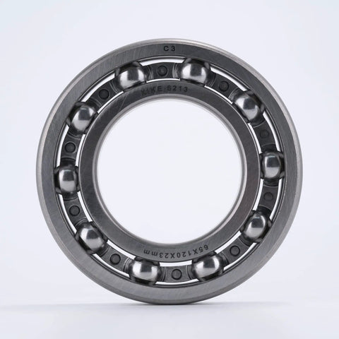Open Deep Groove Ball Bearing 65x120x23mm Beefy Steel Build For Heavy Duty Machinery, 1 Pack, Precision Fit, Smooth Operation, And Long Lasting Performance, front view