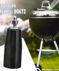 Damper And Charcoal Lid Handle Kit For Weber Kettle Grills And Smokers 18 Inch 22 Inch 26 Inch Lids 2015 with grill