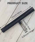 Stainless Steel Lathe Tool Rest With 5 By 8 Inch Post 12 Inch Wood Lathe Turning Accessory displayed on wooden surface